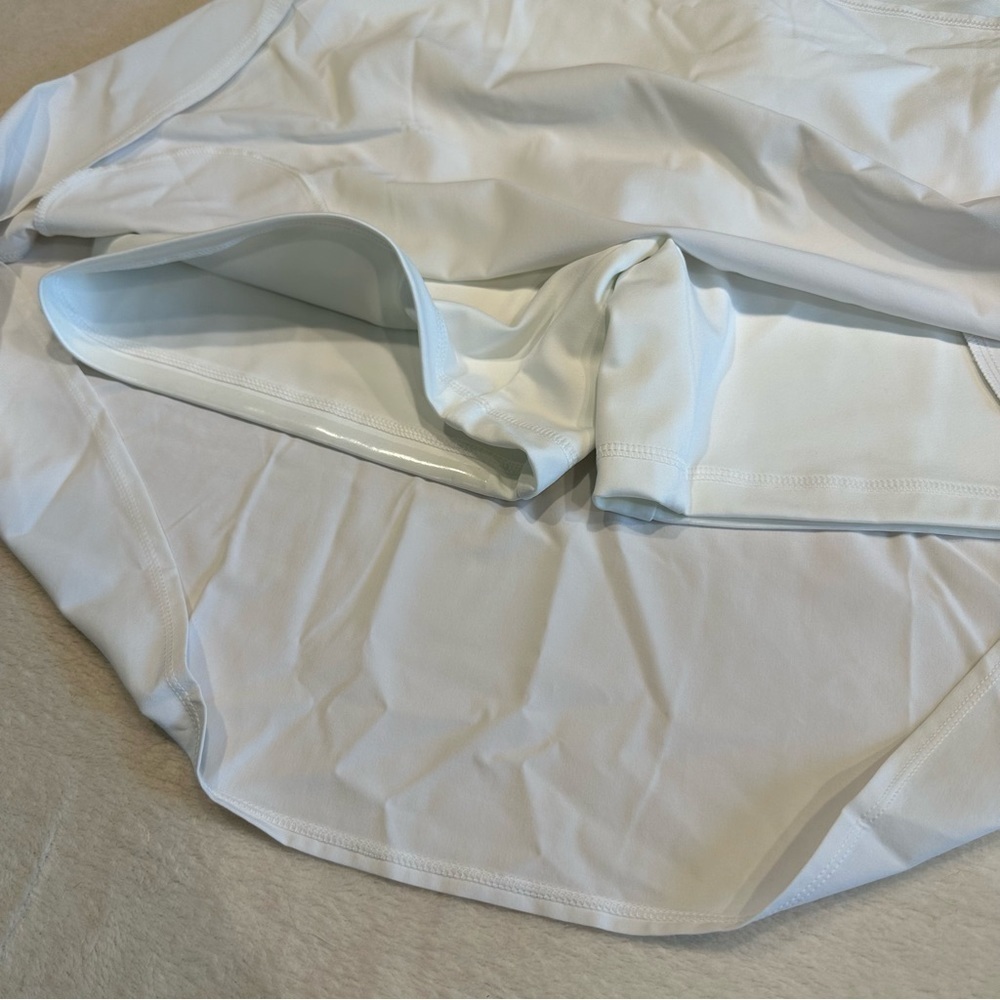 NWT Puma White Powershape Solid Skort Athletic Tennis Skirt - Picture 7 of 15